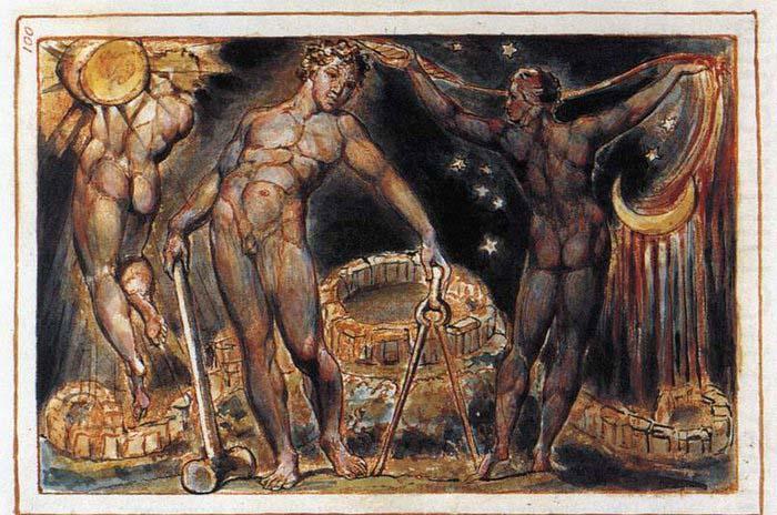 Los 1804-20 Etching with pen, Blake, William